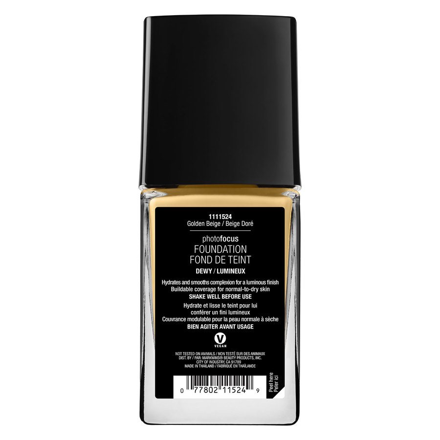 Wet n Wild Photo Focus Dewy Foundation Golden Beige 28ml