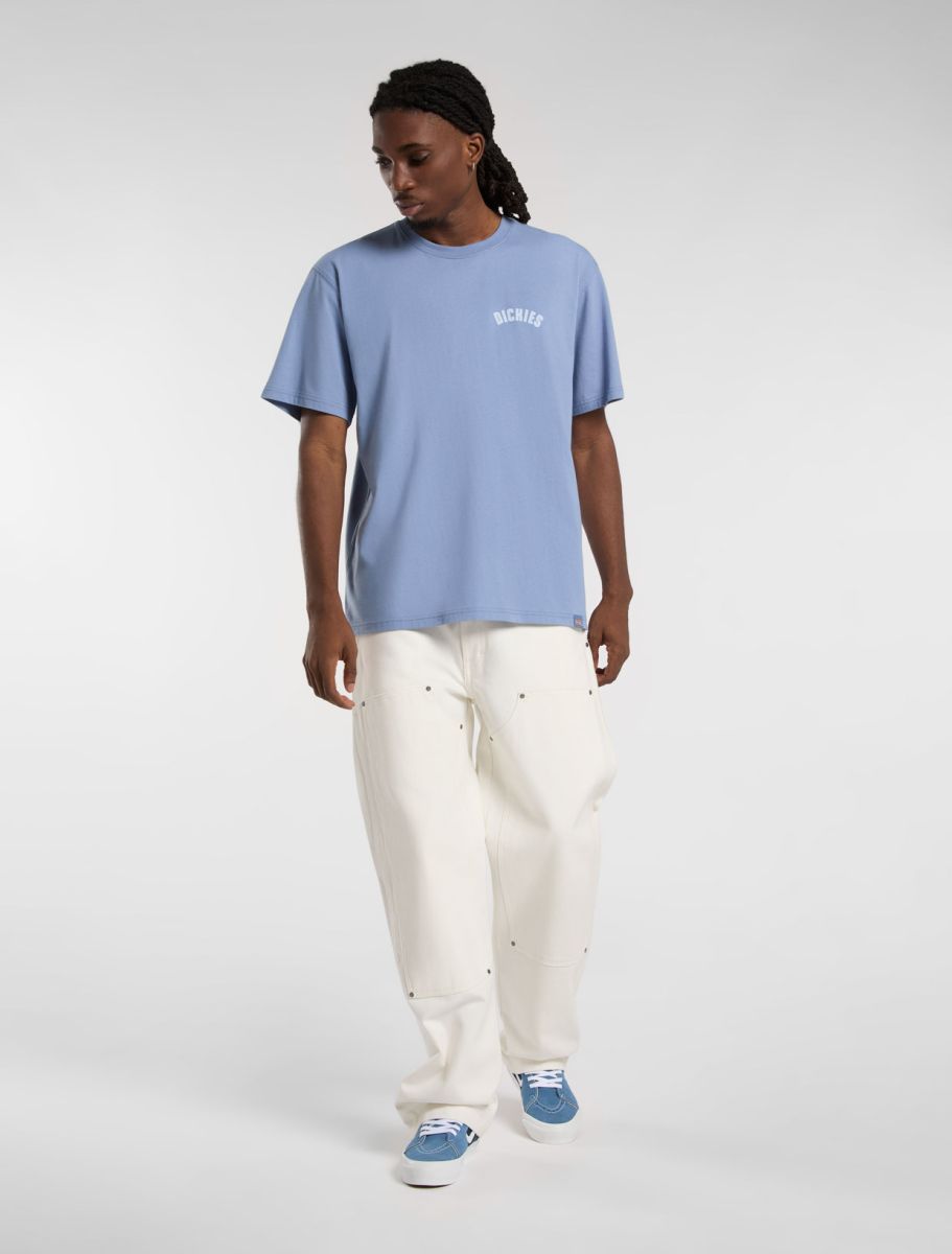 Dickies Circle Logo SS Tee Country Blue
