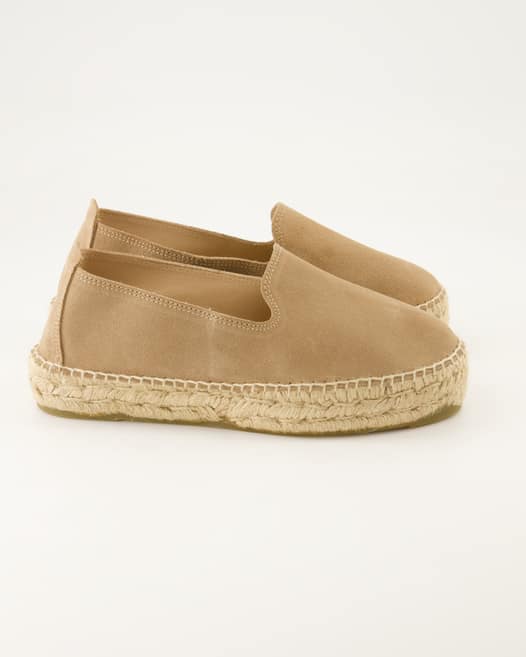Manebi Hamptons Espadrilles in Beige