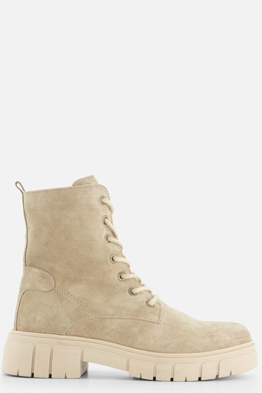 Feyn Paige01 Veterboots taupe Suede
