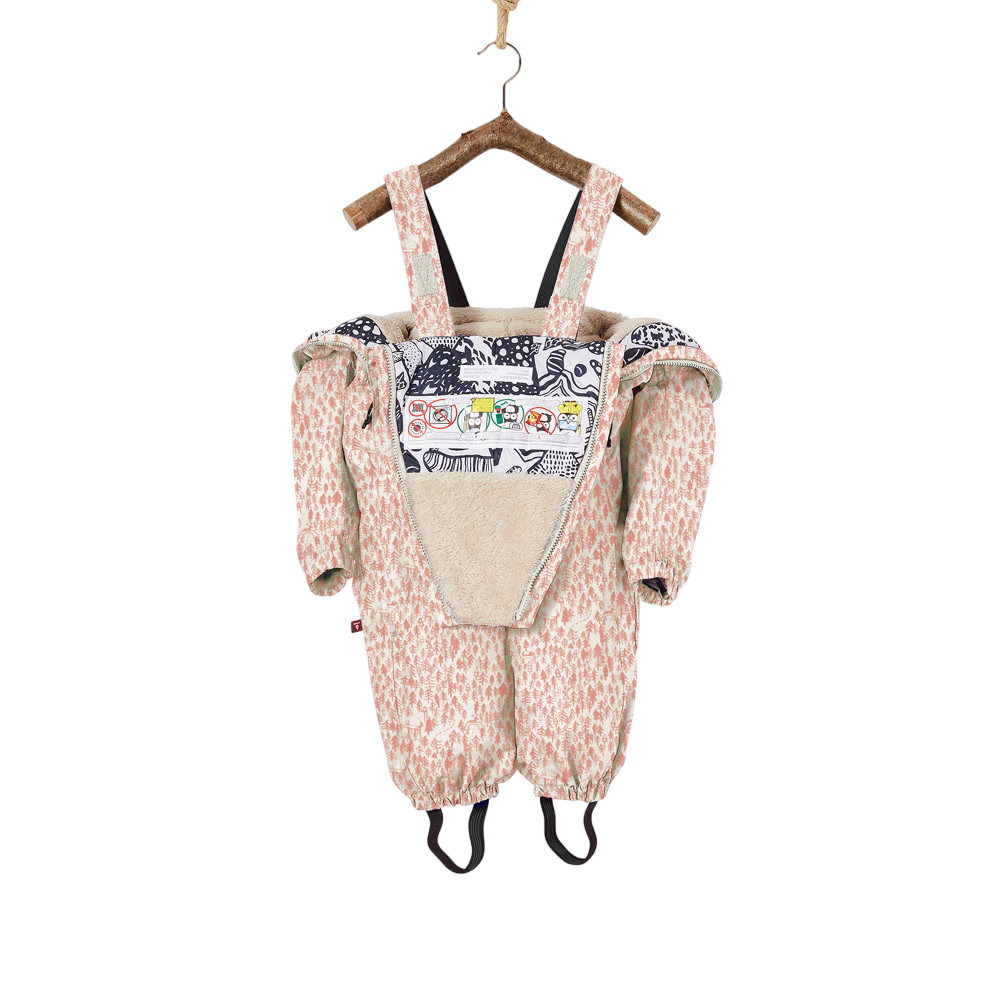 Baby Skianzug Zack Forest Off White