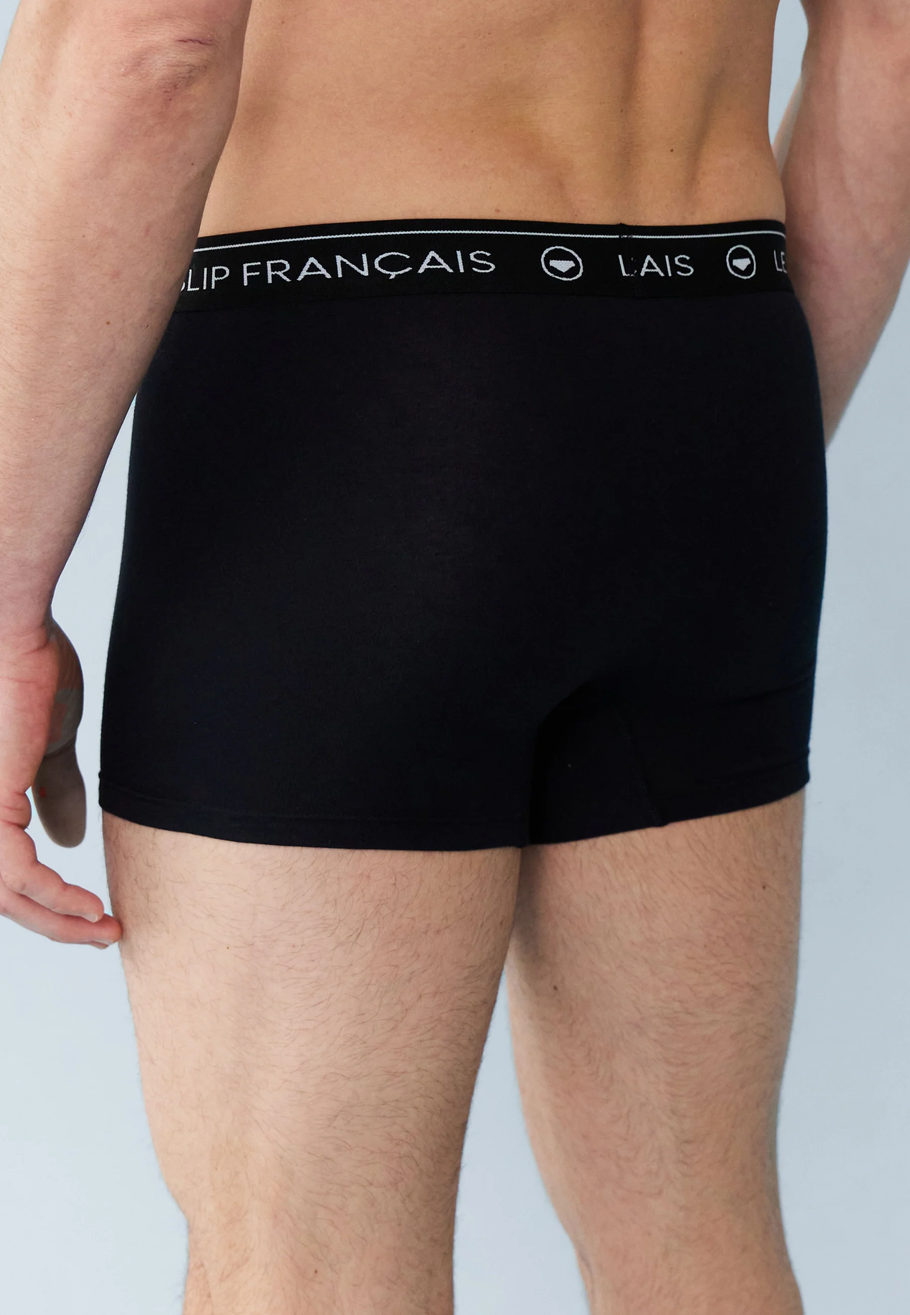 Cinquo de boxers en coton-Pack Cinquo Boxer Redoutable Noir