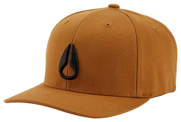 Casquette Unisexe Nixon Deep Down FF Athletic Fit Marron/Noir