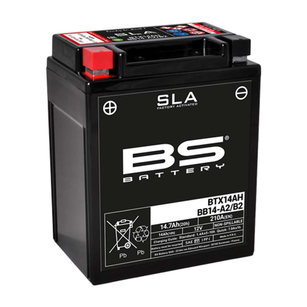 BS Battery - Batterie BTX14AH/BB14-A2/B2 SLA