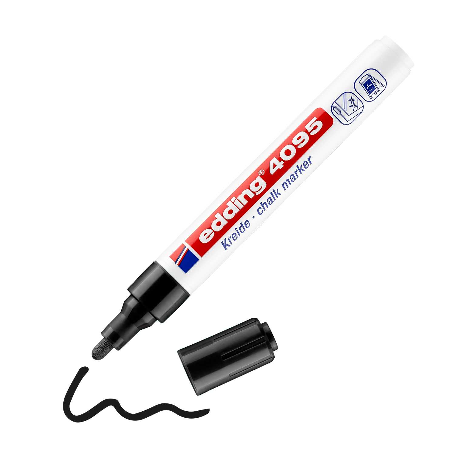 Edding Kreidemarker Windowmarker 4095 schwarz