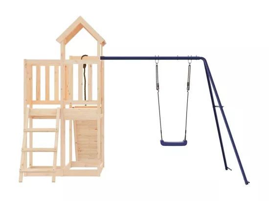Aire de jeux d'extérieur bois de pin massif