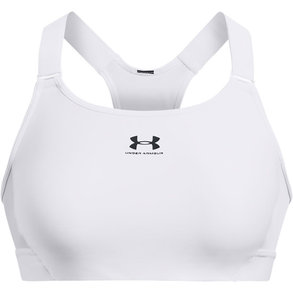 Under Armour HEATGEAR® HIGH - Brassière Femme blanc