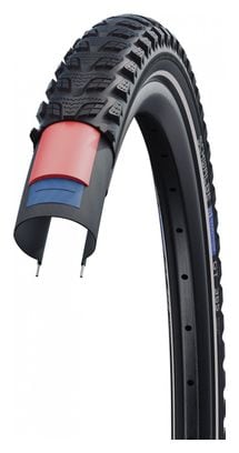Pneu Schwalbe Marathon GT 365 700 mm Tubetype Rigide DualGuard Addix 4Season Flancs Reflex E-Bike E-50