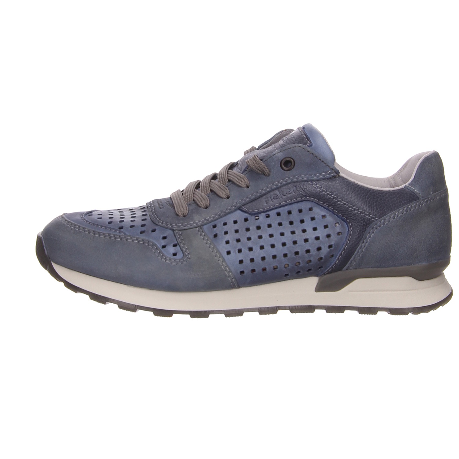 Rieker Schnürhalbschuh blau blau