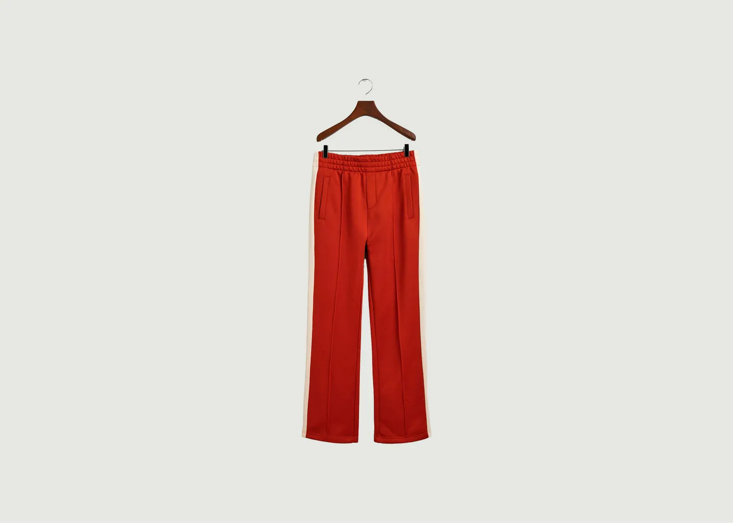 Pantalon de jogging évasé avec bandes contrastées Gant