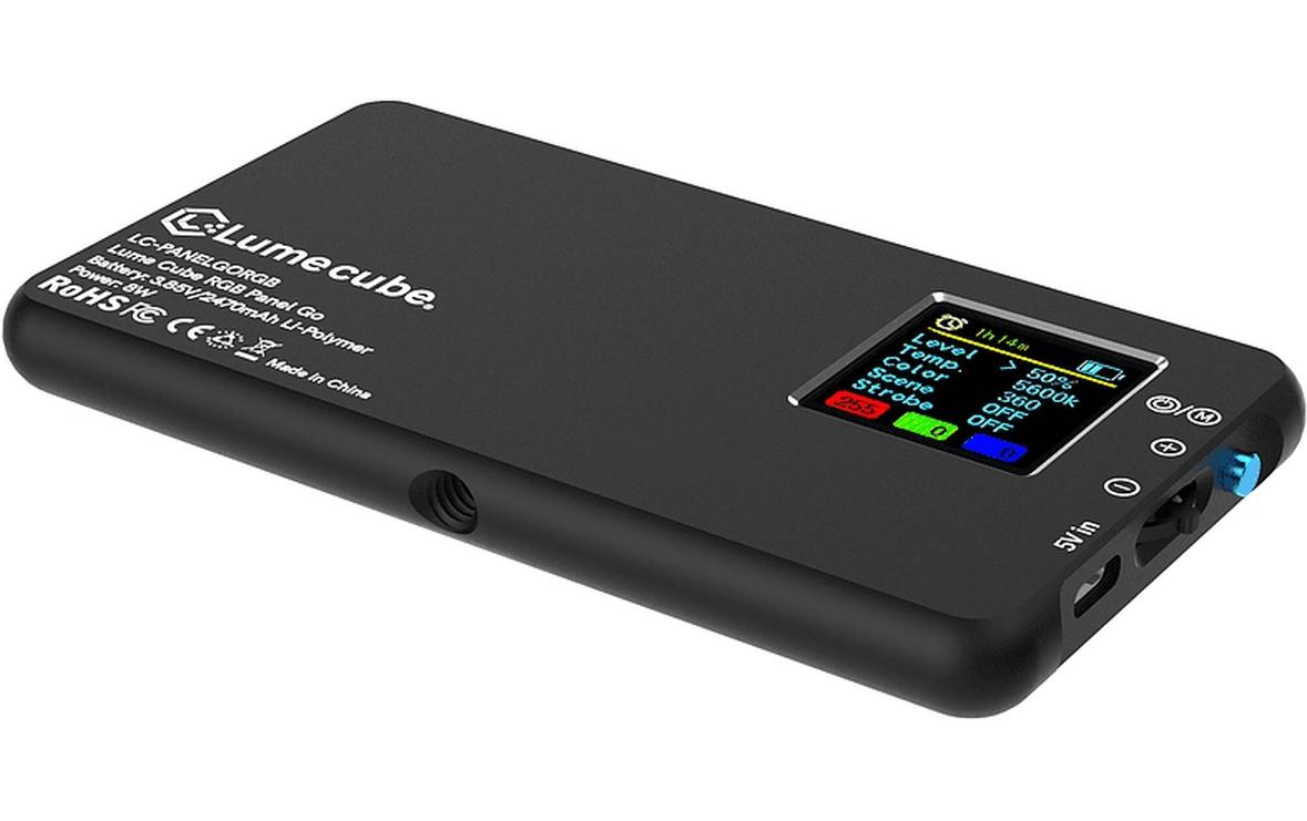 Videoleuchte RGB Panel GoKleine und tragbare RGB-LED-Leuchte