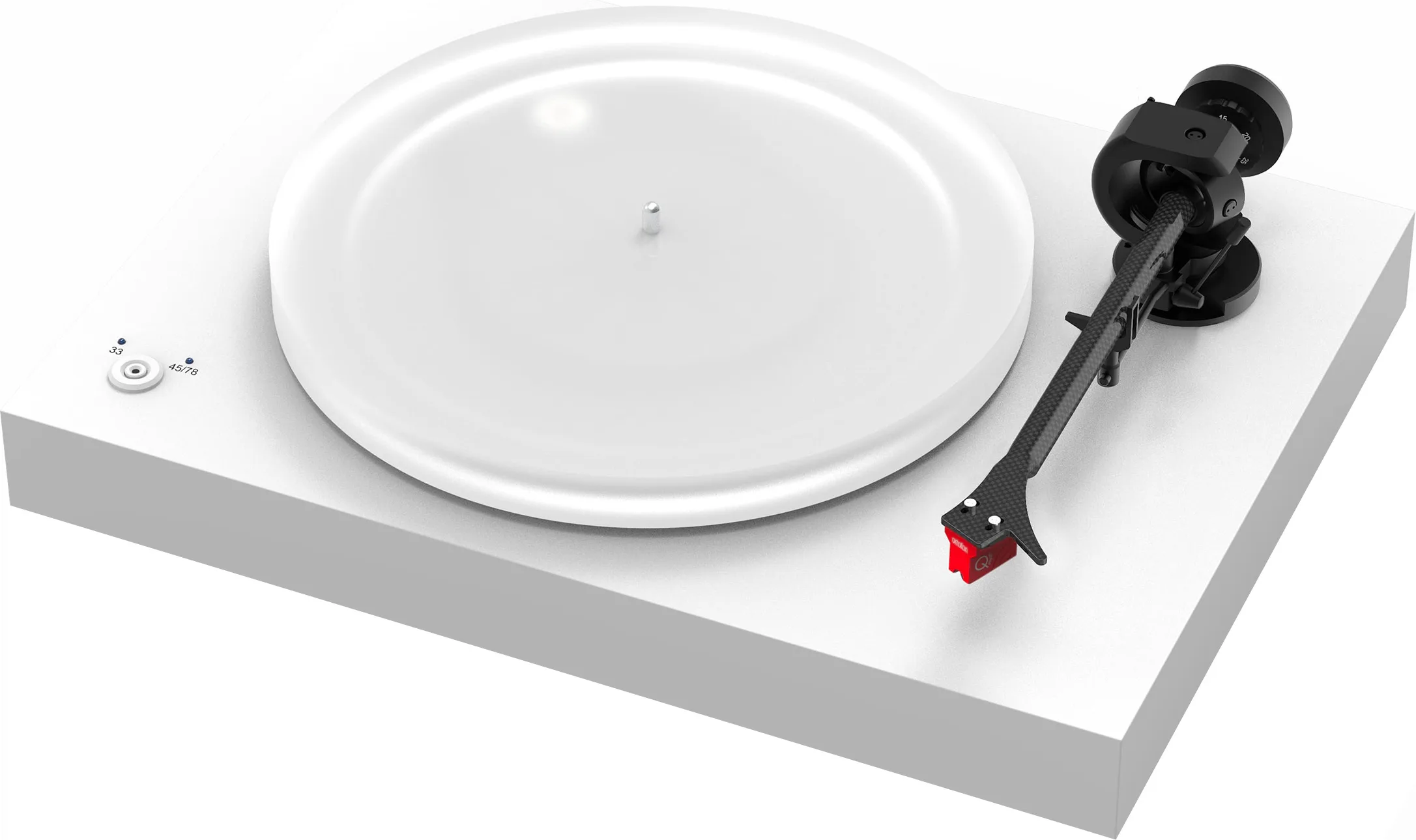 Pro-Ject X2B Blanc satin   cellule Quintet Red Platines vinyle hi-fi