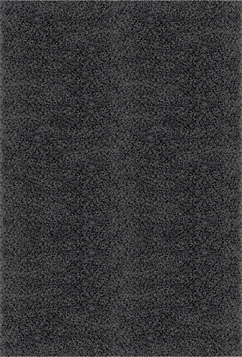 Modern hoogpolig shaggy vloerkleed, donkergrijs, 160x220 cm, LILLY