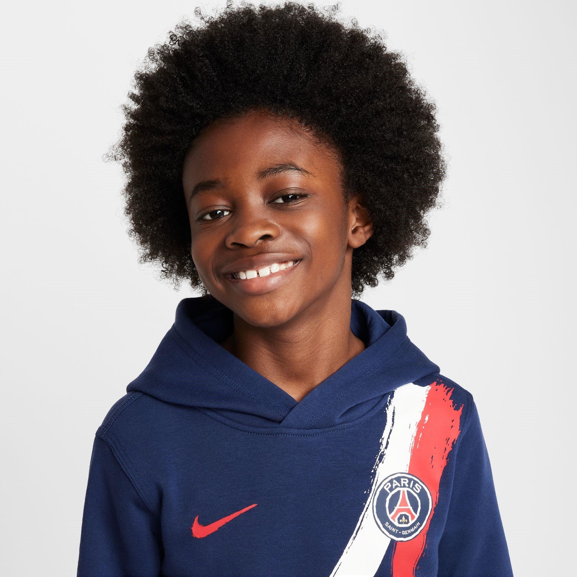 Nike Paris Saint Germain Pullover Hoodie Juniors