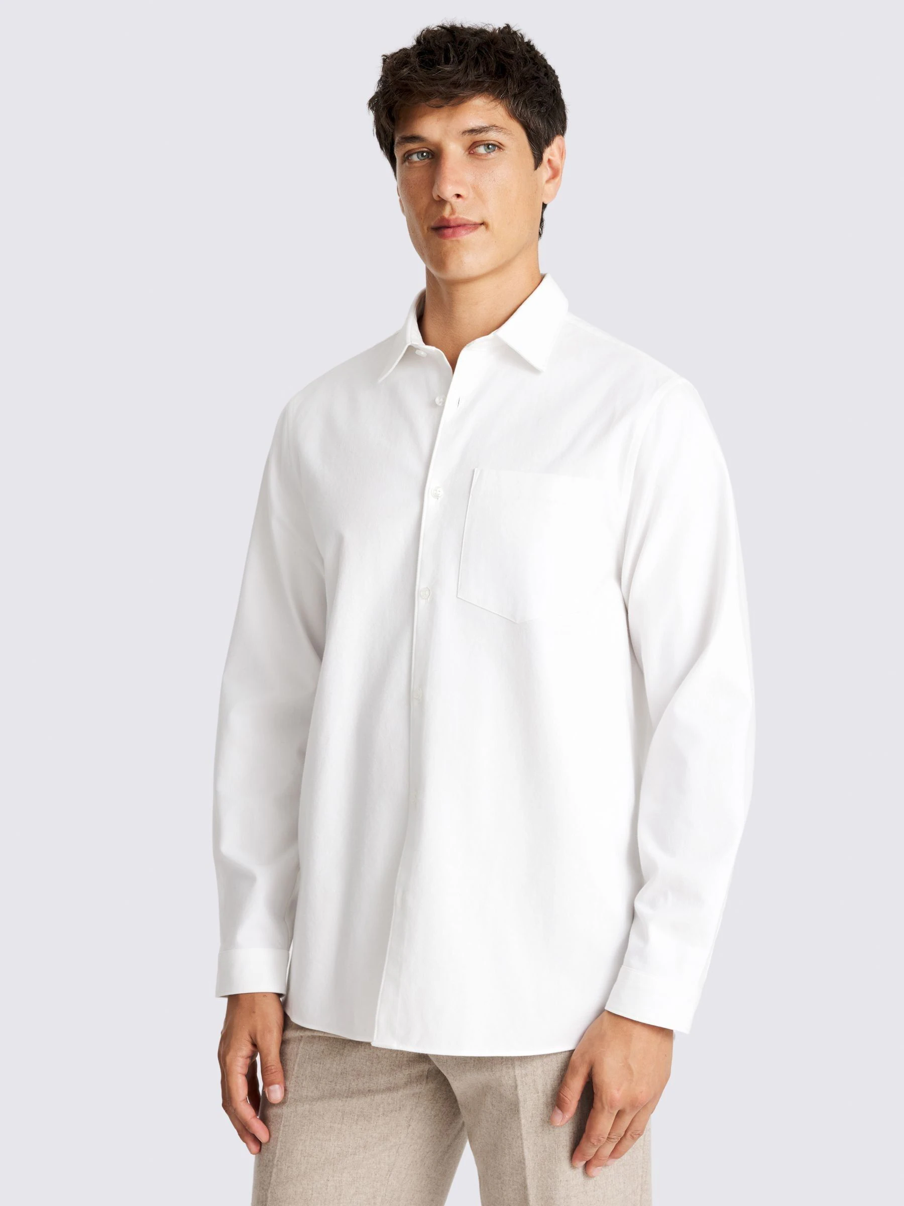 MOSS Relaxed Oxford Shirt
