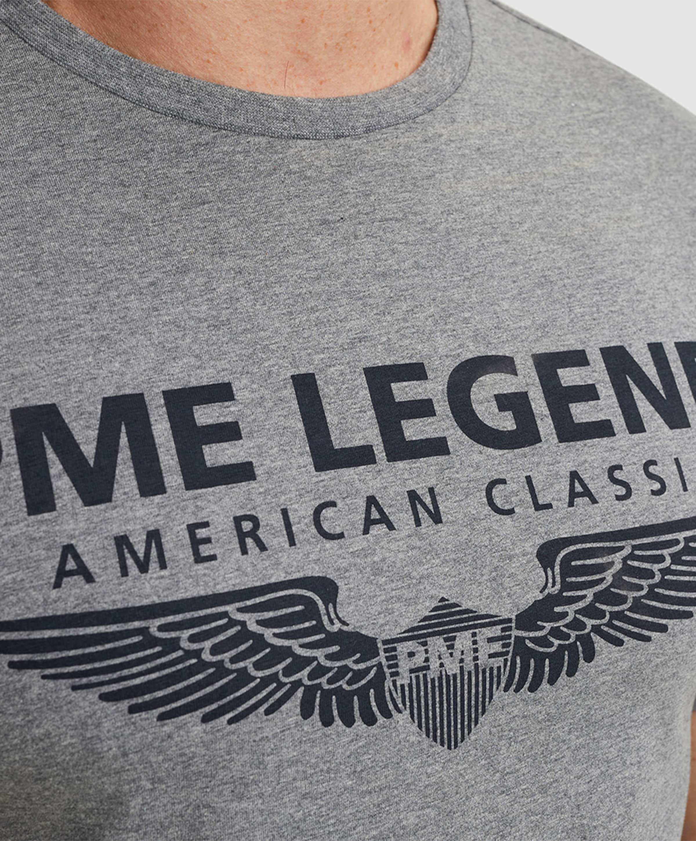 PME Legend Heren T-shirt grijs