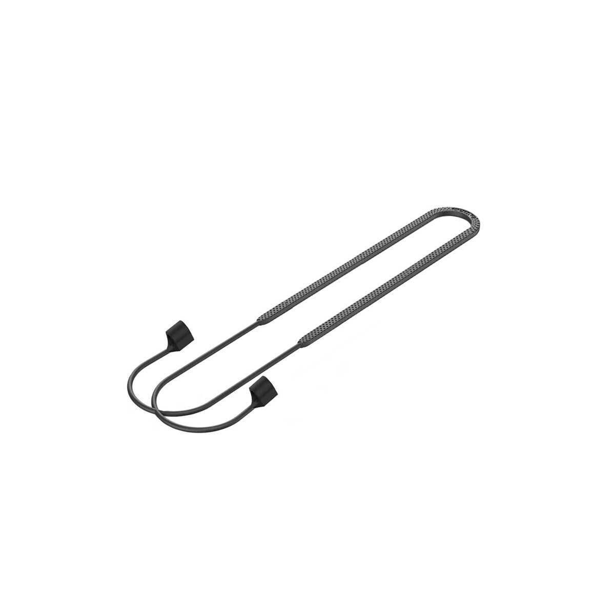 Silikonstreng Neckband Airpods - Svart