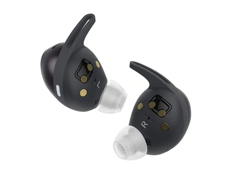 Sennheiser MOMENTUM Sport - Ægte trådløse øretelefoner med mik. - i øret - Bluetooth - aktiv støjfjerning - sort