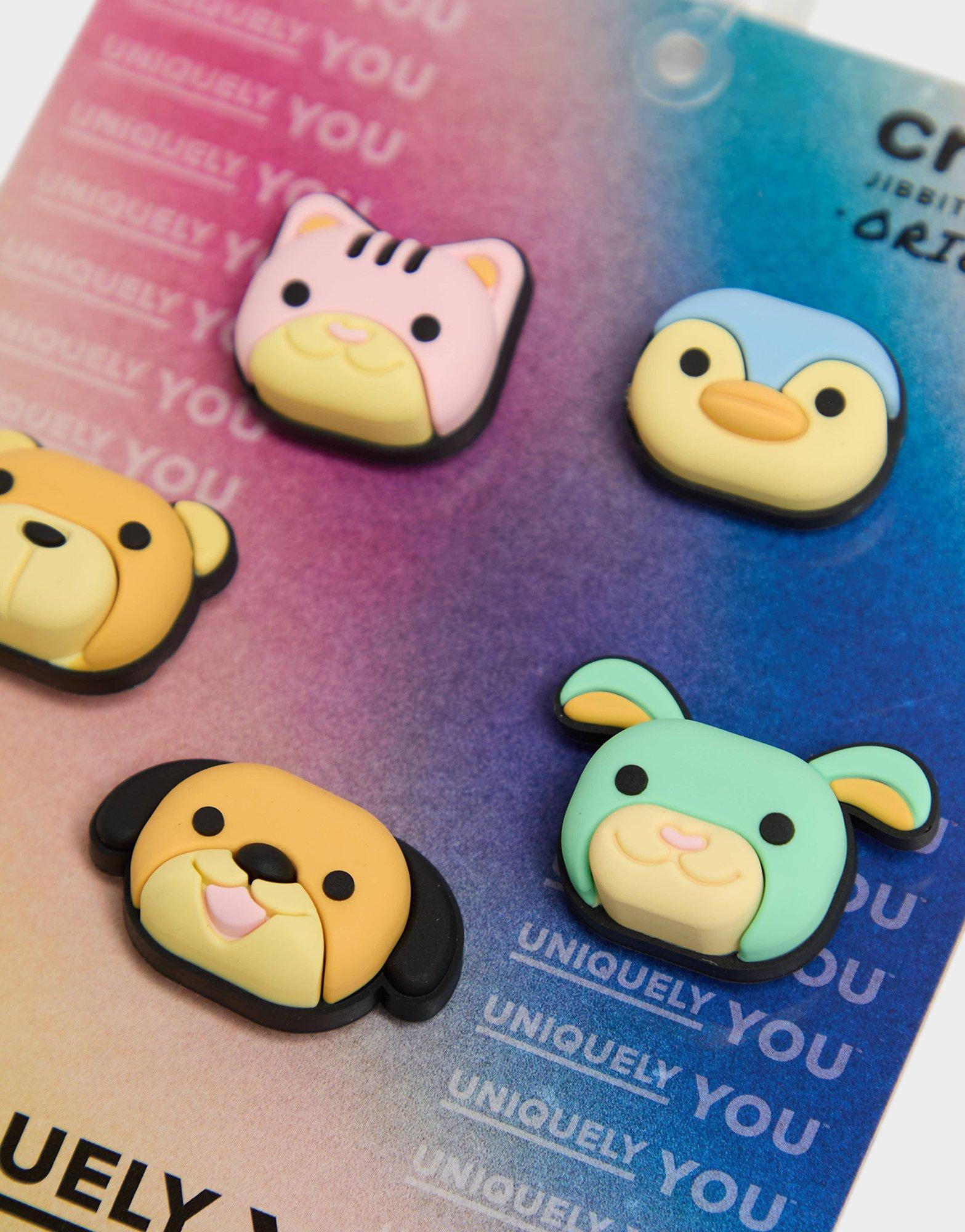 Crocs 5-Pack 3D Animal Jibbitz Charms