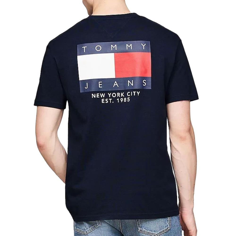 Tommy Hilfiger T-shirt Marine Homme Tommy Hilfiger Sig