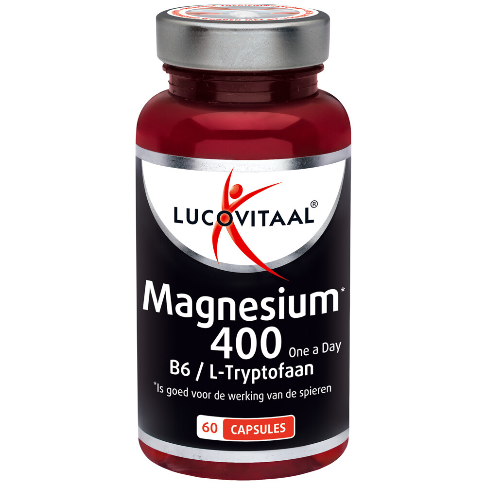 Lucovitaal Magnesium 400 L-Tryptofaan60 capsules