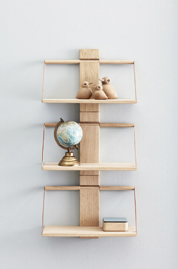 Andersen - Furniture Shelf Wood Wall - Medium 45x20xH32 cm Eg