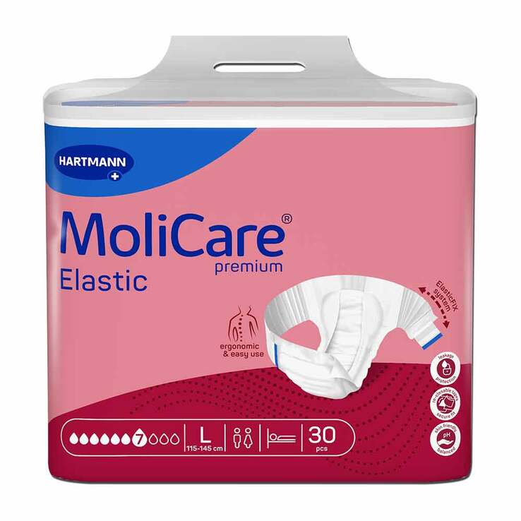 MoliCare® Premium Elastic Slip 7 Tropfen Größe L, 30 St