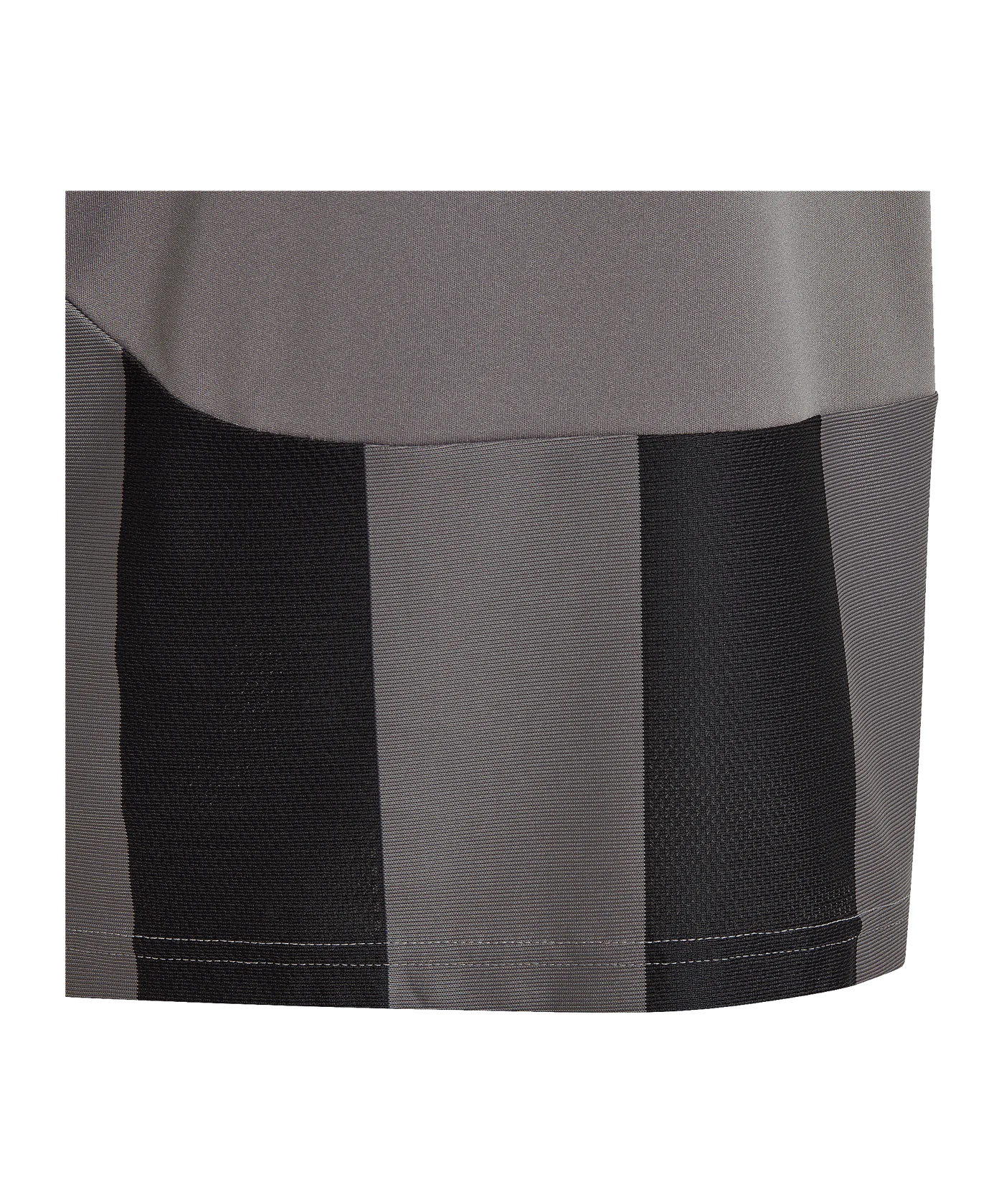 adidas Striped 24 Trikot Kids Grau Schwarz