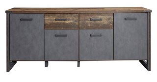 Sideboard Prime Grau/Braun 207 x 88 x 42 cm