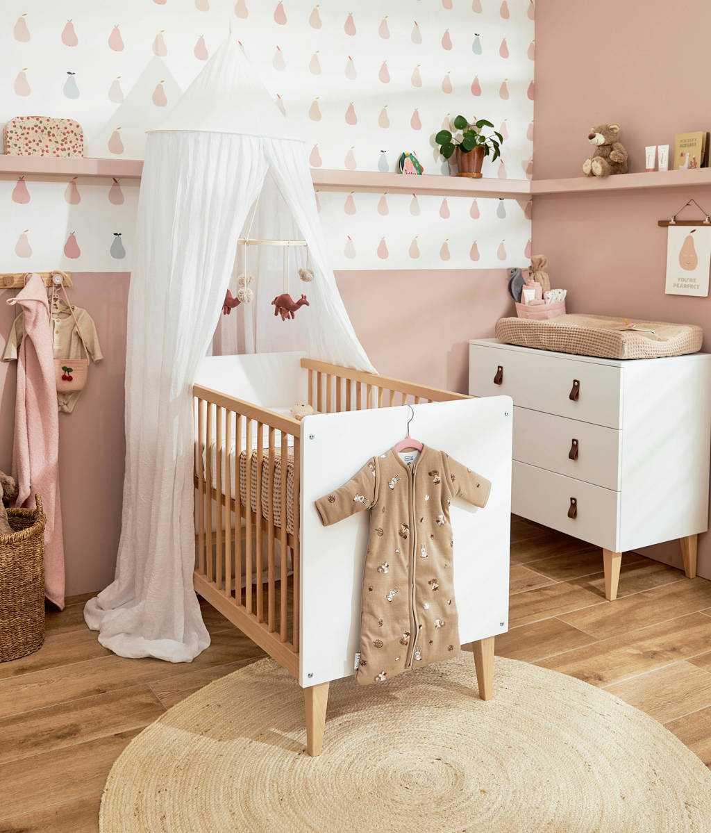 aankleedkussenhoesWafel Teddy sand