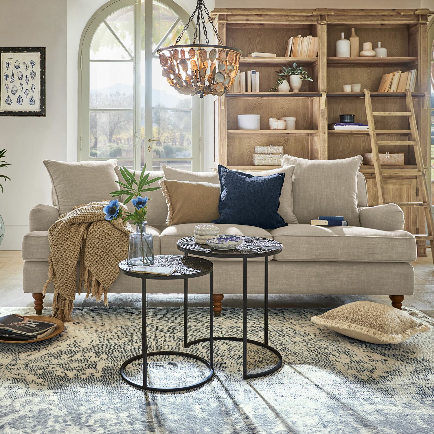 Sofa Isa 3-Sitzer | leinen