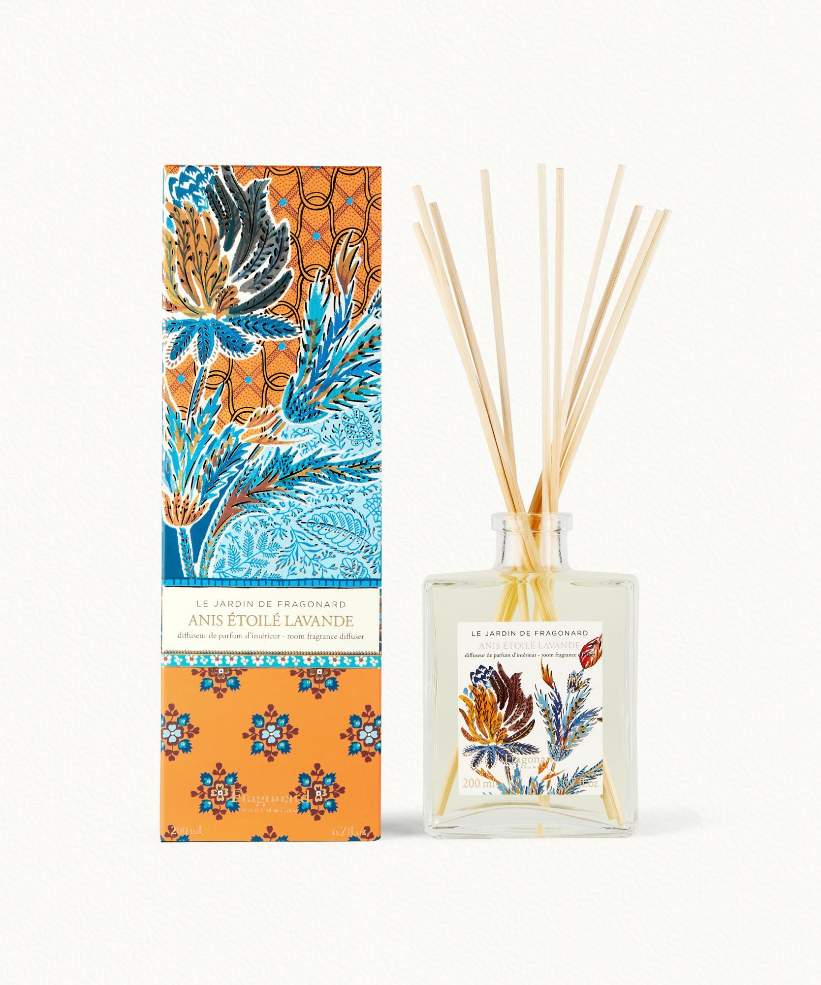 Anis Etoilé Lavande  Diffuseur + 10 bâtonnets - flacon 200 ml