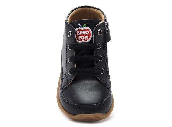 Shoo pom boots bottine bebe cupy zip lace regatta bleu