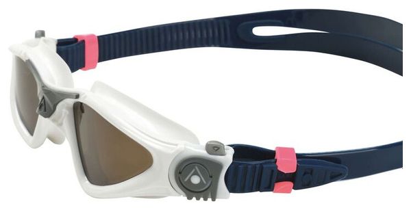 Lunettes de Natation Aquasphere Kayenne Small A1 Blanc Gris