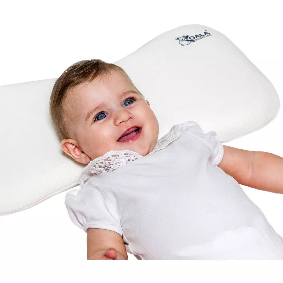 KOALA BABYCARE® Kopfkissen für Babys, ab 12 Monate weiß