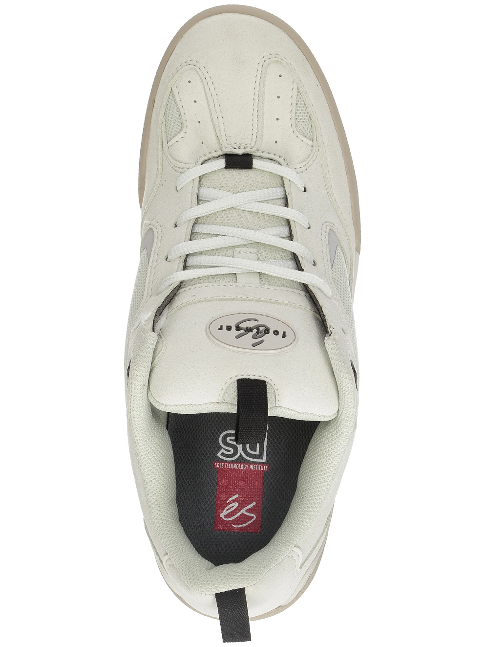 Es Quattro Skate Shoes light grey