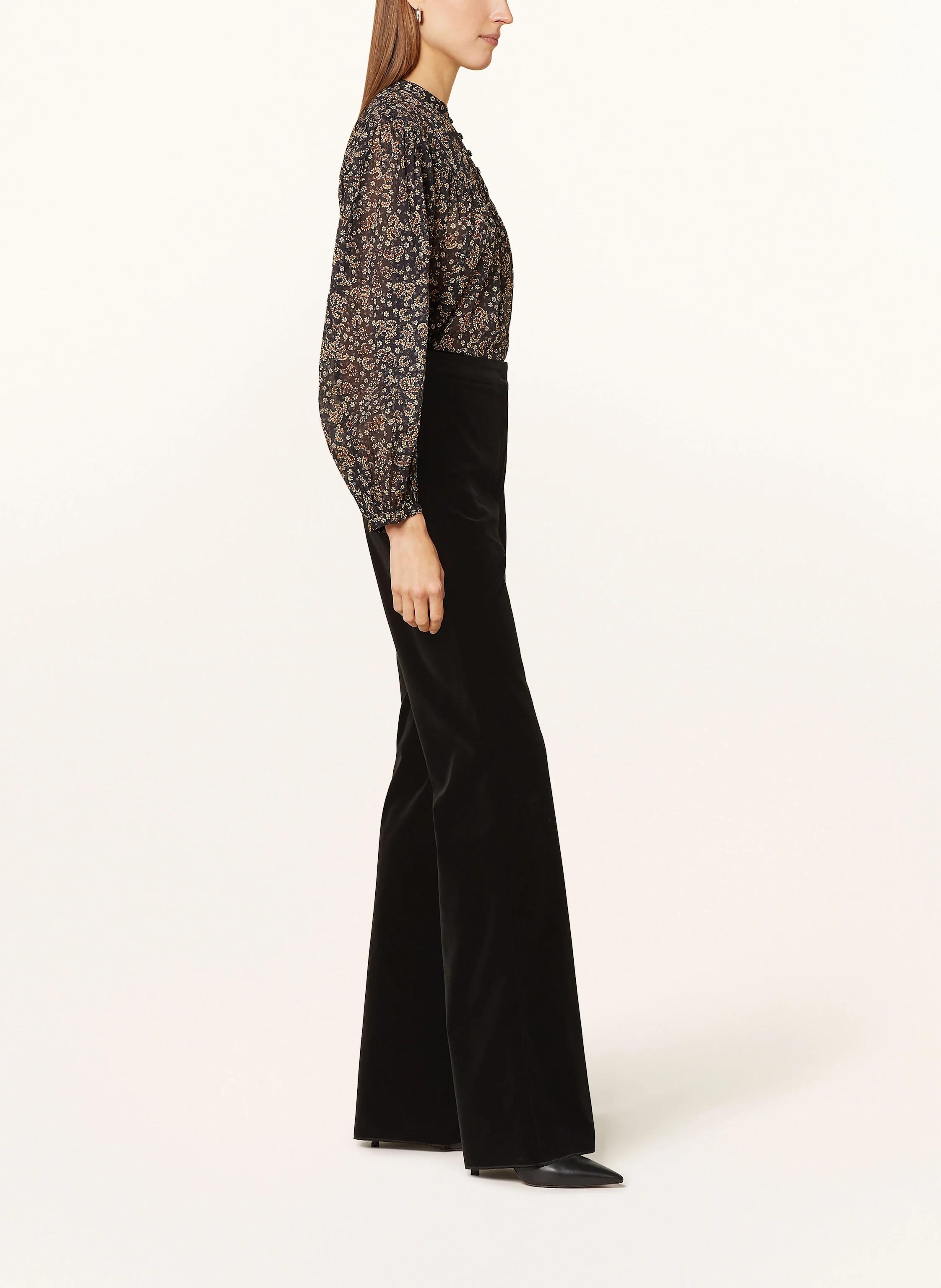 Max Mara STUDIO Marlenehose ACETO aus Samt