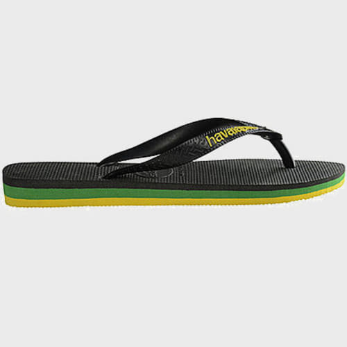 Tongs Brasil Layers Black