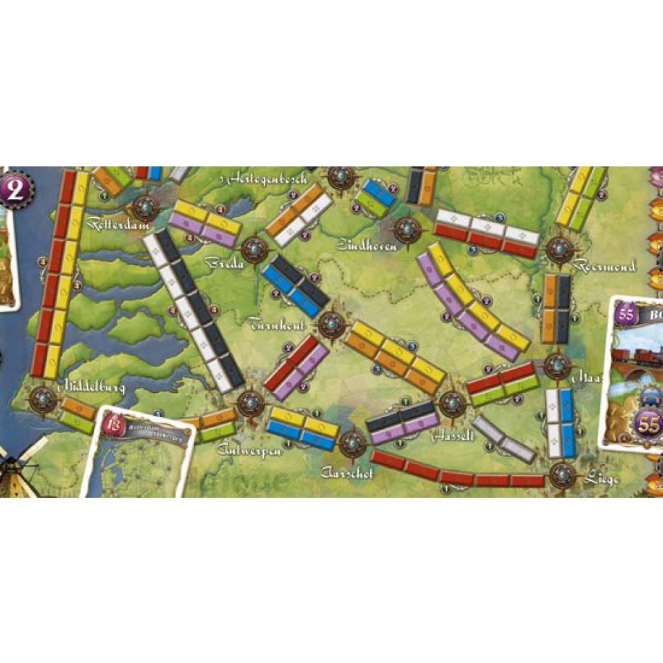 Ticket to Ride Nederland uitbreiding