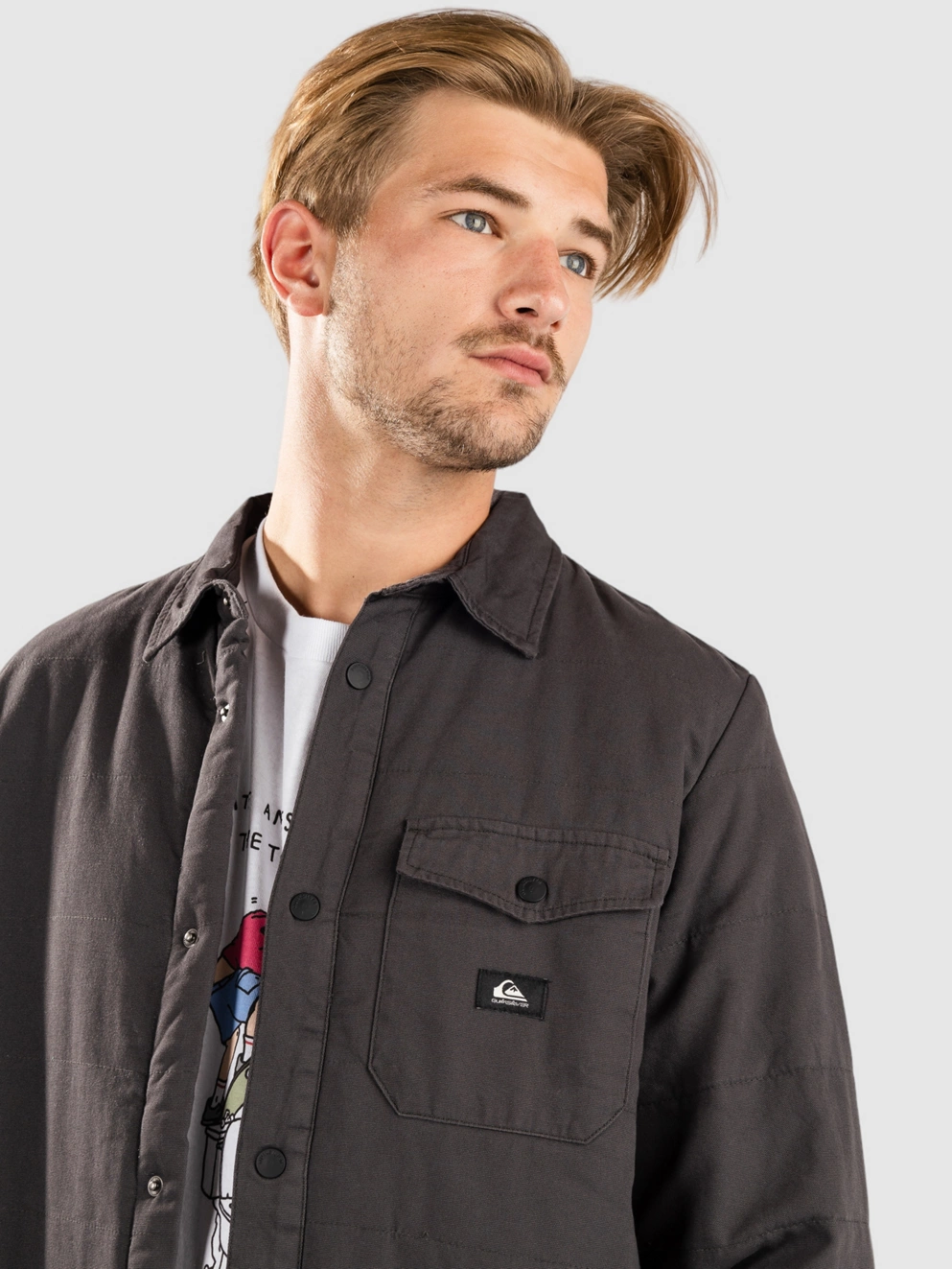 Quiksilver Downrail Upd Jacket tarmac
