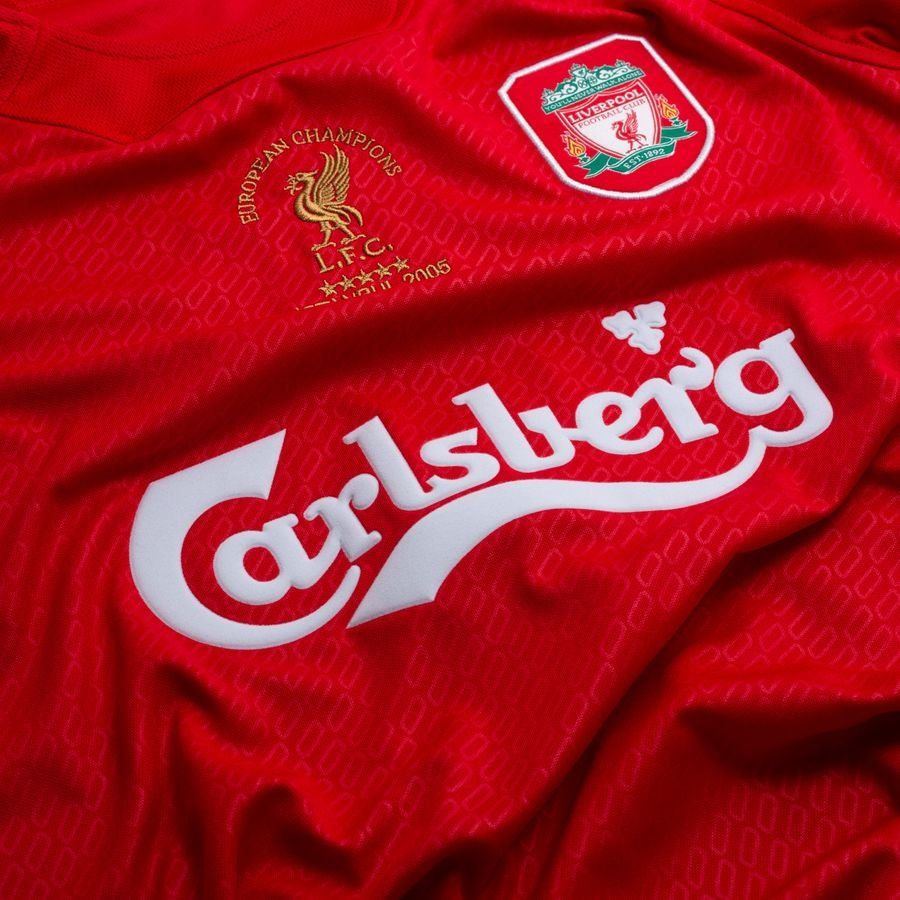Liverpool Maillot Domicile Istanbul 2005 Manches Longues