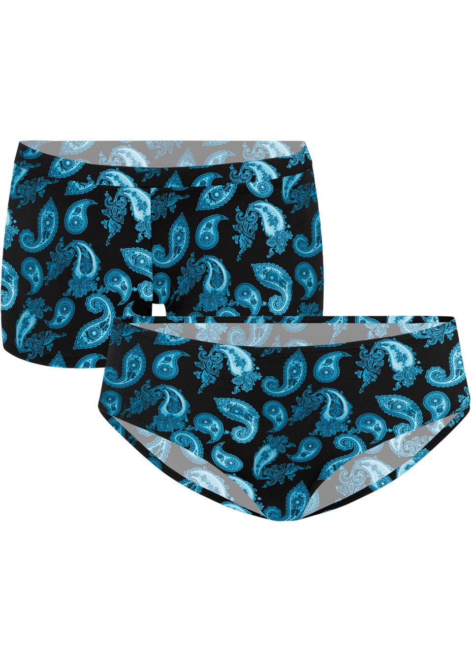 Bas de bikini et short de bain (Ens. 2 pces.) avec polyamide recyclé