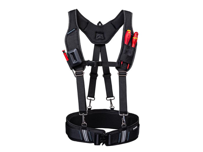 ProClick Hosenträger (L/XL) BSS Gepolstertes Hosenträgersystem für mehr Tragekomfort und Lastverteilung