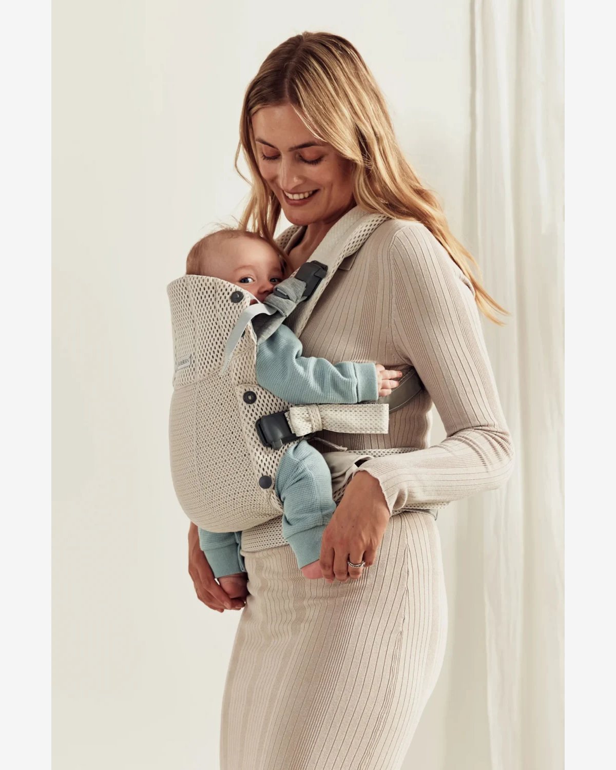 Bæresele Harmony – Front & Rygg – Ekstra Ryggstøtte – Baby Carrier 0-3år