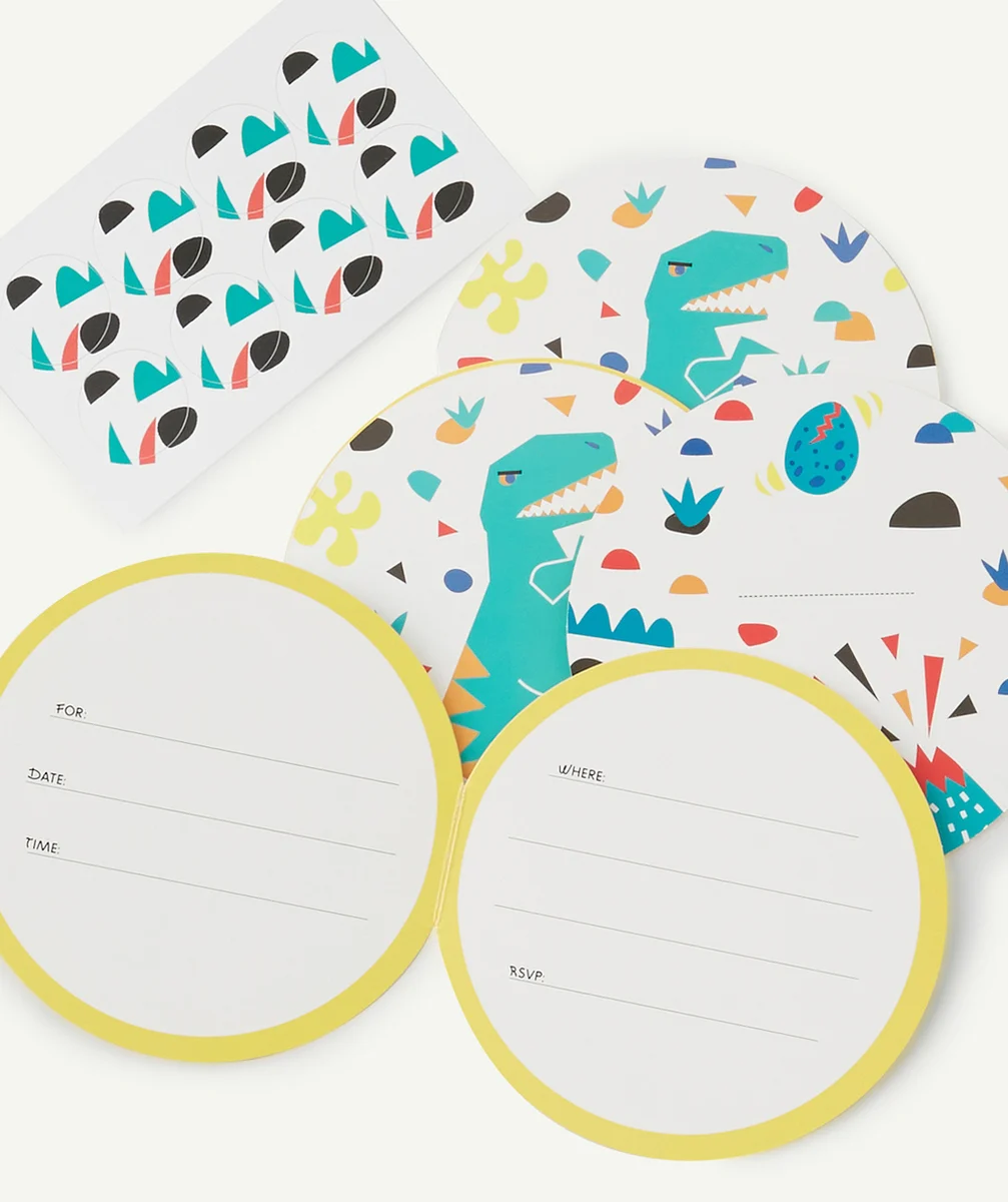 MY LITTLE DAY8 INVITATIONS ANNIVERSAIRE DINO