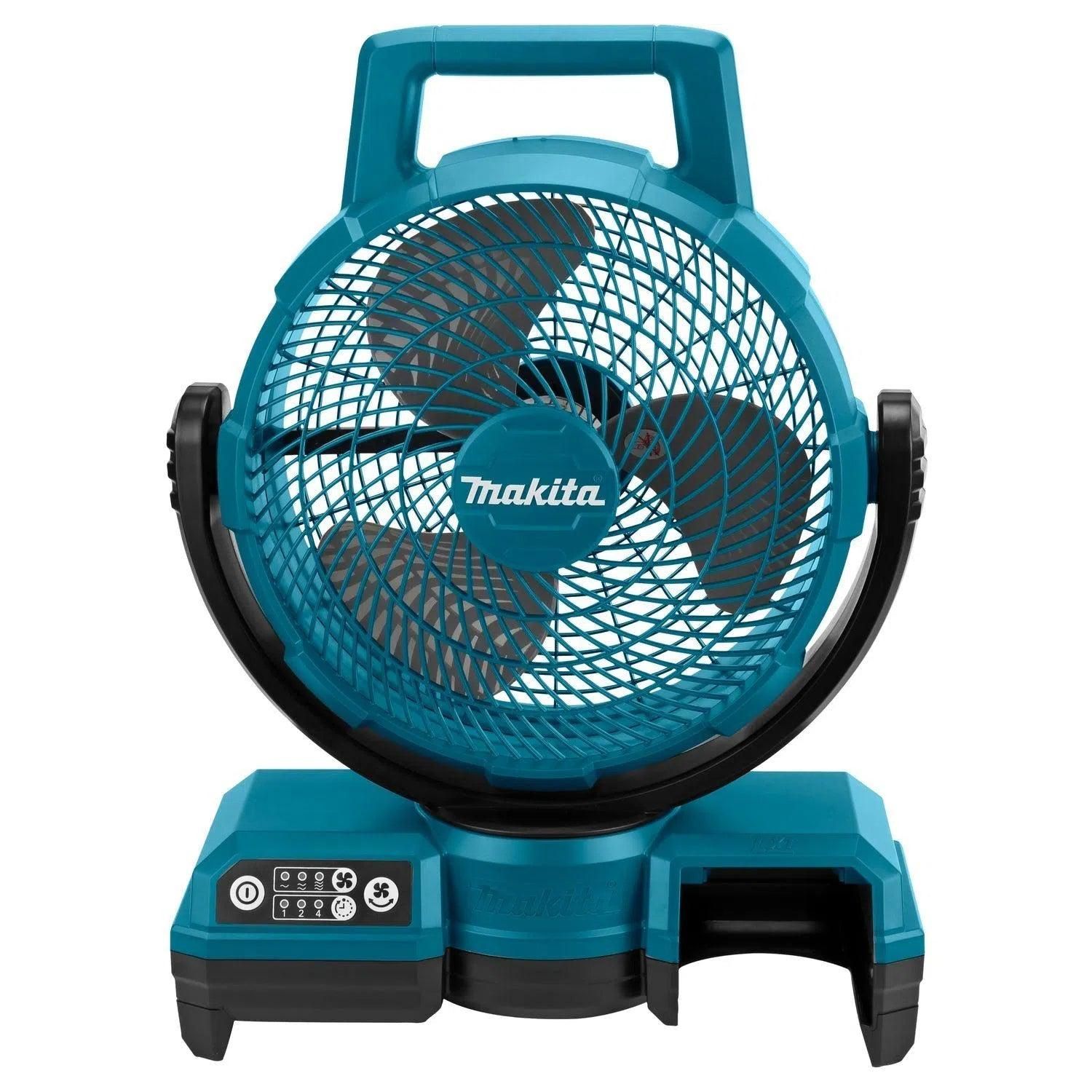 Makita DCF203Z Accu Ventilator met zwenkfunctie 14,4V / 18V Basic Body