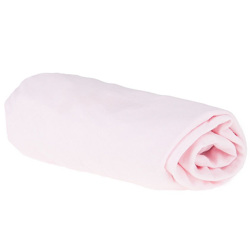 Drap housse uni 100% coton - Rose