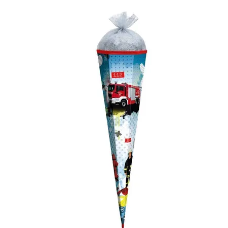 Roth Schultüte 85 cm Lichtmodul Feuerwehr