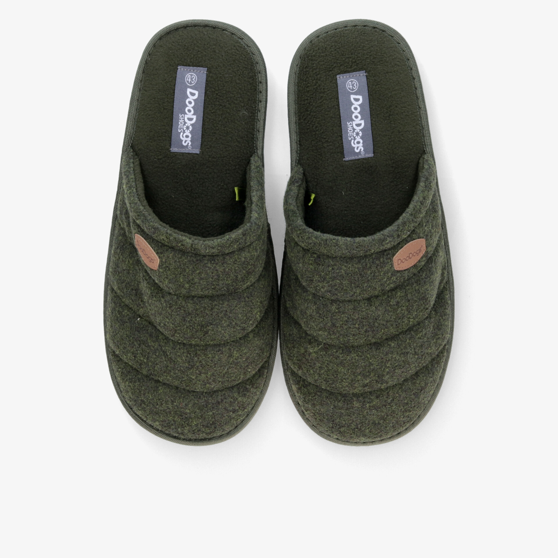 DooDogs Unisex Pantoletten grün
