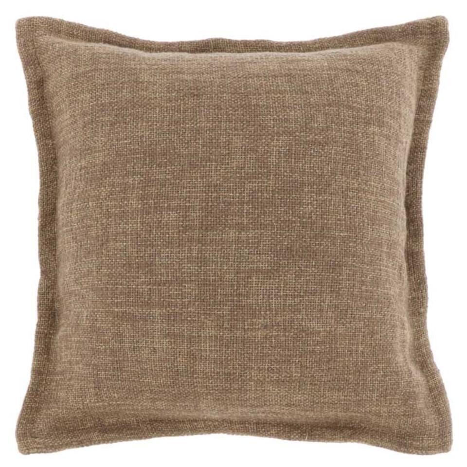Unique Living - Kussen Nessa 45x45cm Coconut